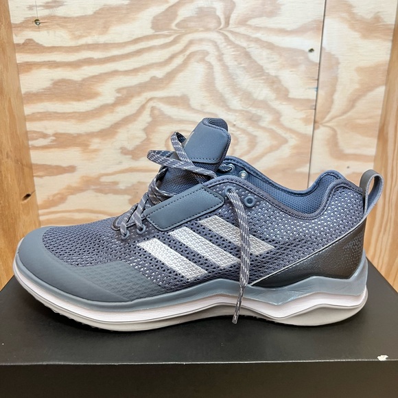 adidas Men's Speed Trainer 3, Onix/Metallic Silver/White Men’s 9.5 - Picture 3 of 9